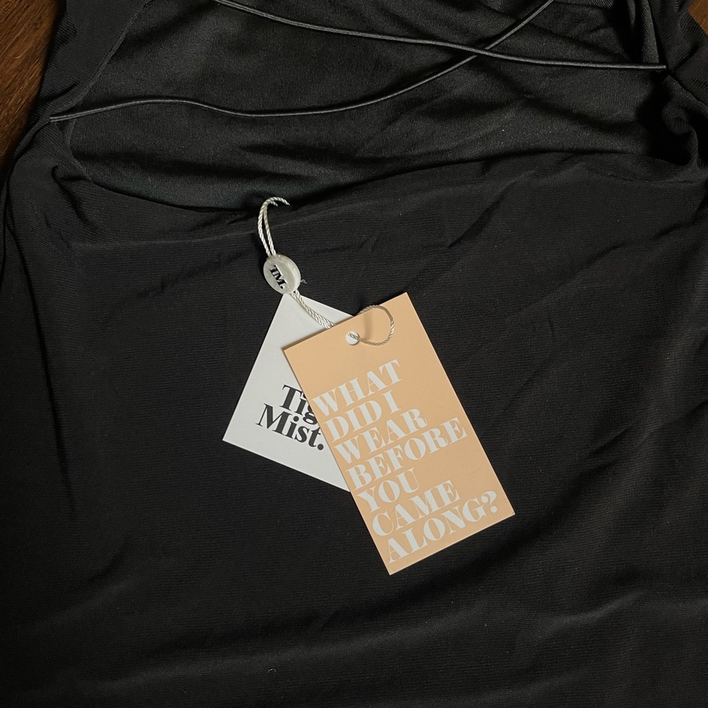 NWT - Tiger Mist Black Backless Dress - Picture 4 of 6